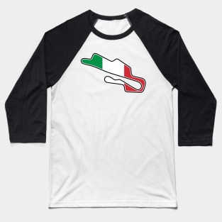 Mugello Circuit [flag] Baseball T-Shirt